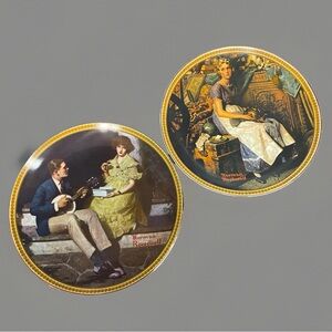 Norman Rockwell First And Third Issue “Rediscovered Women” Collection Fine China